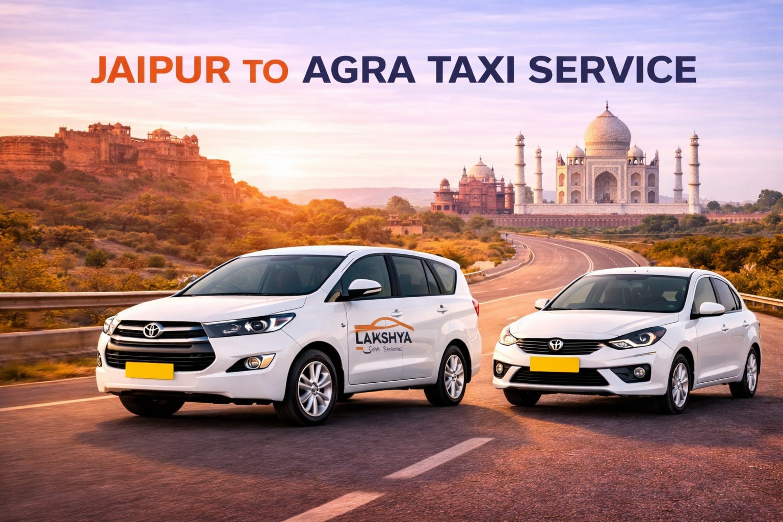 Jaipur to Agra Taxi Service
