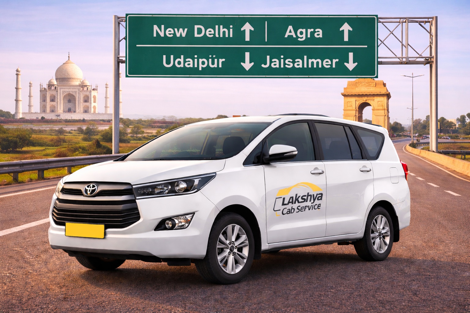 Outstation Taxi from Jaipur