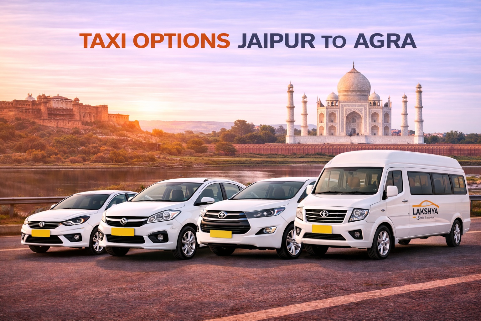 Taxi Options Jaipur to Agra